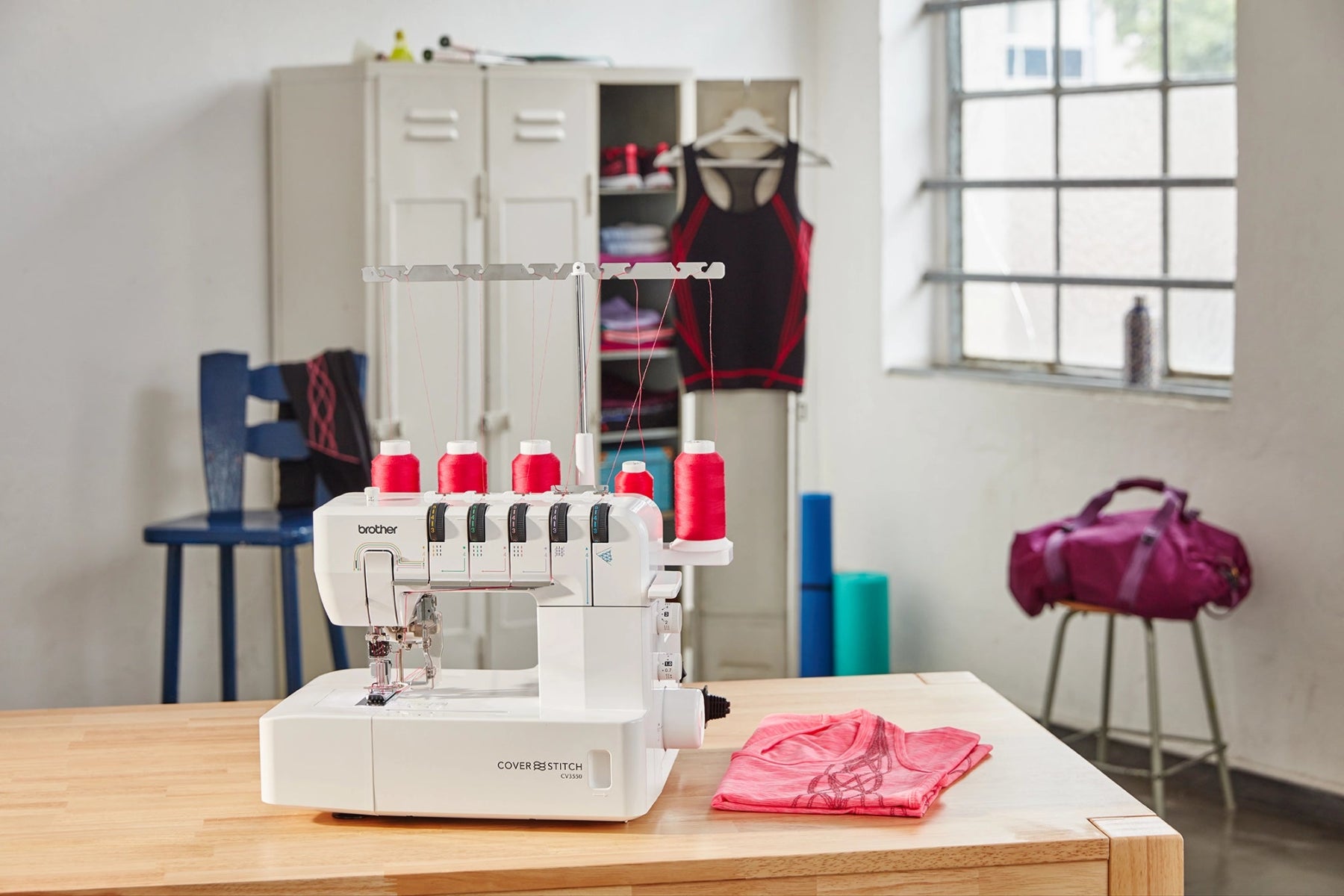 Brother CV3550 Double-Sided Cover Stitch Machine