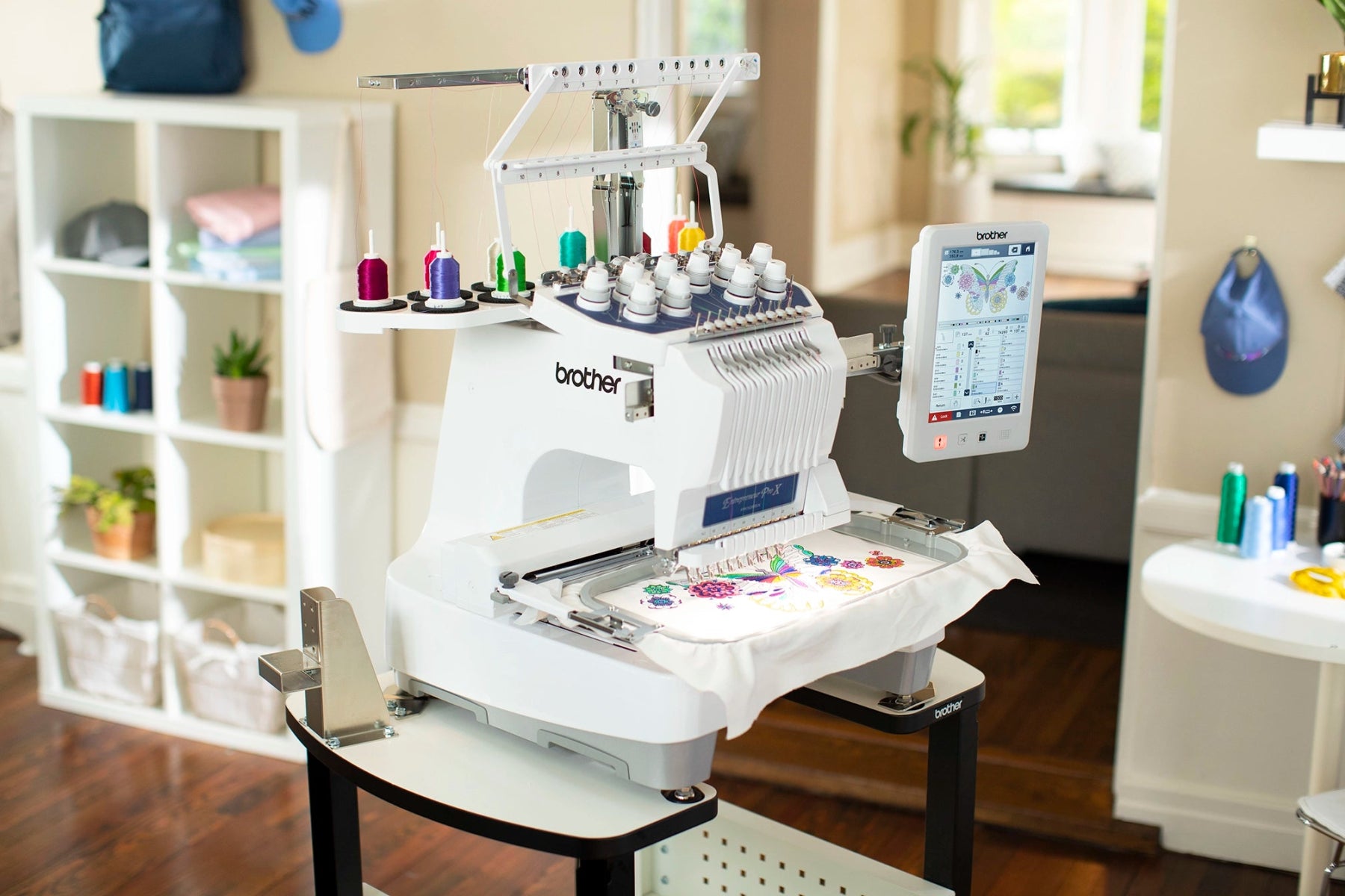 Brother Entrepreneur PRO PR1055X 10 Needle Embroidery Machine