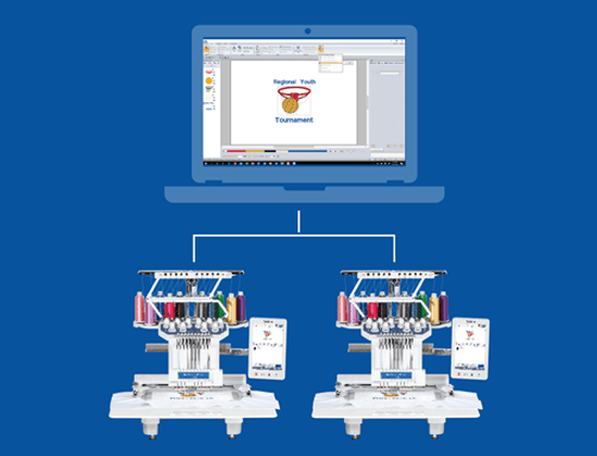Brother Entrepreneur PRO PR1055X 10 Needle Embroidery Machine - with FREE Gifts (PRNSTD2 + PRPCF1+SAEZ7MN)