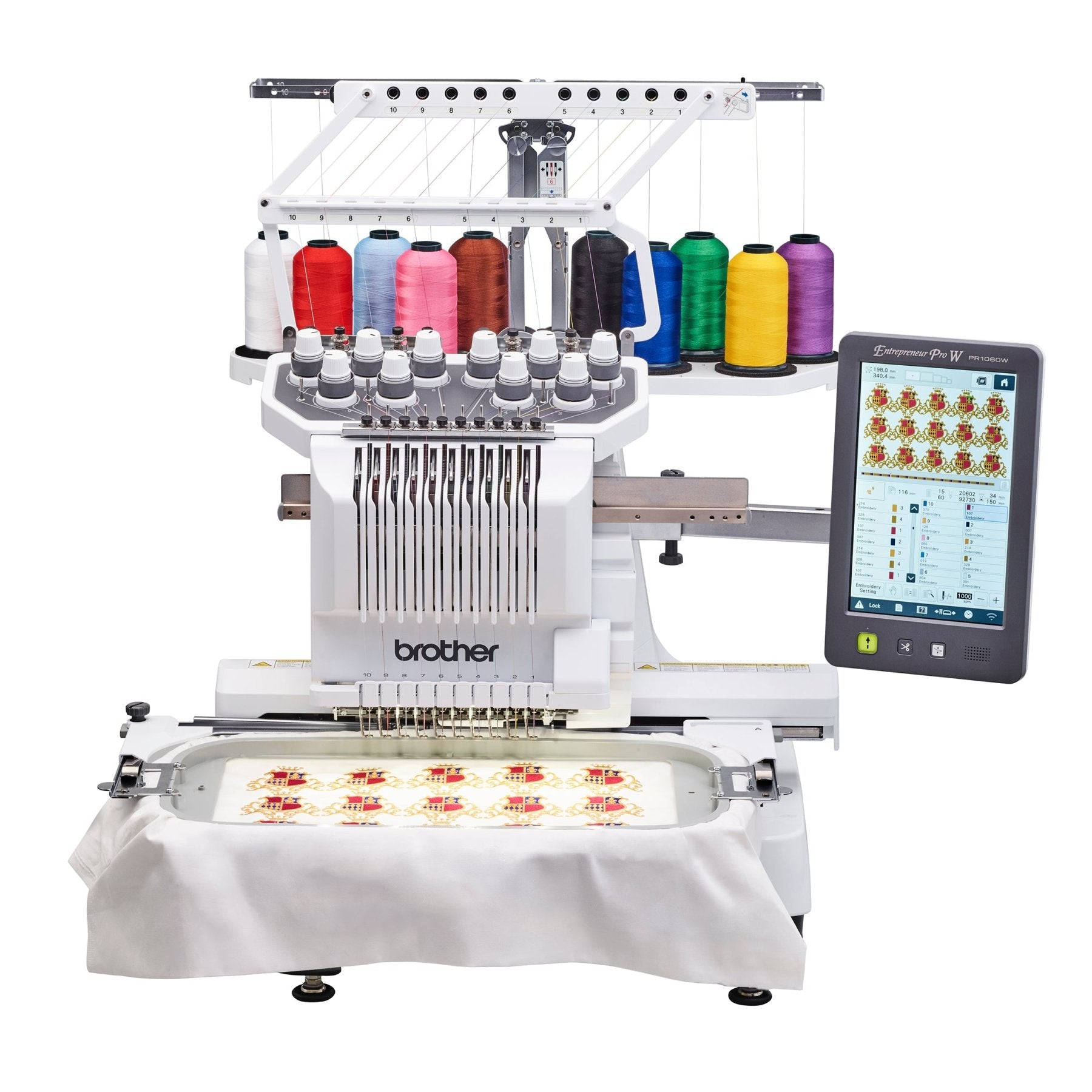 Brother PR1060W 10 Needle Embroidery Machine