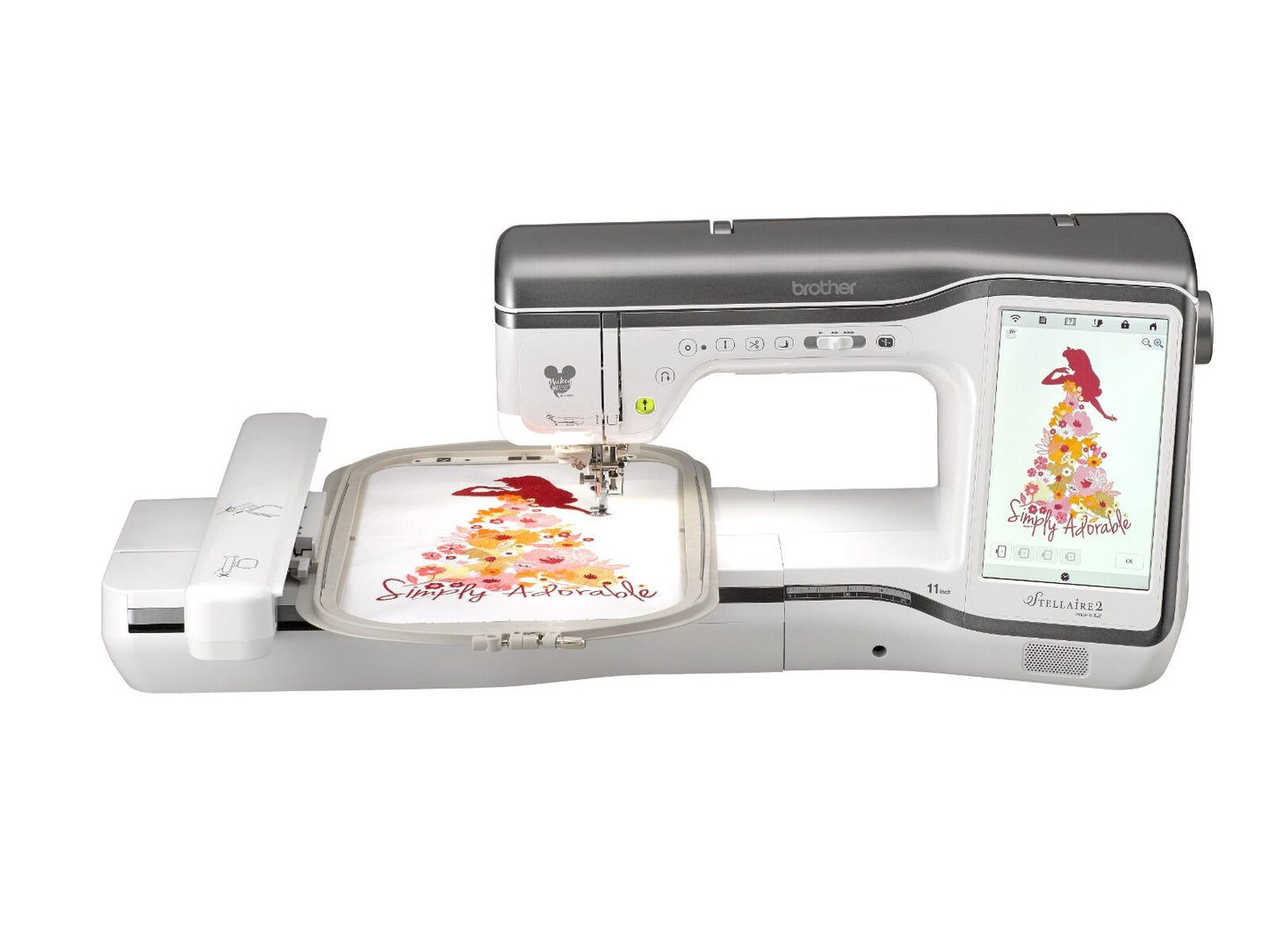Brother Stellaire Innov-is XJ2 Sewing, Quilting, & Embroidery Machine with FREE Gifts (HLJF1 + SAMF180)