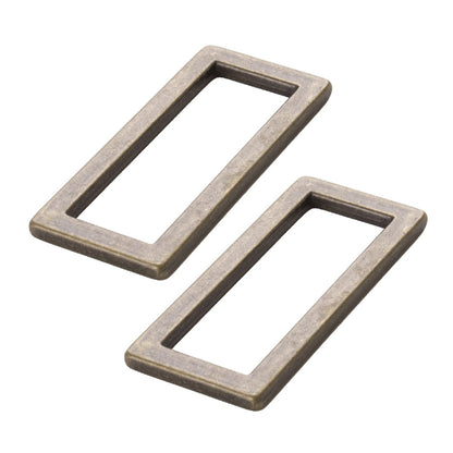 ByAnnie Flat Rectangle Ring - 2 Pack