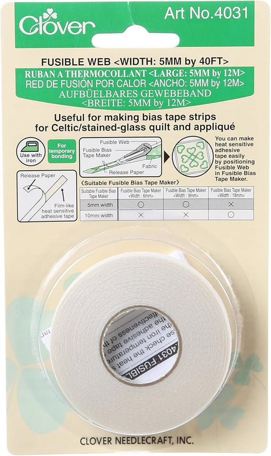 Clover Fusible Bias Tape Web 10mm