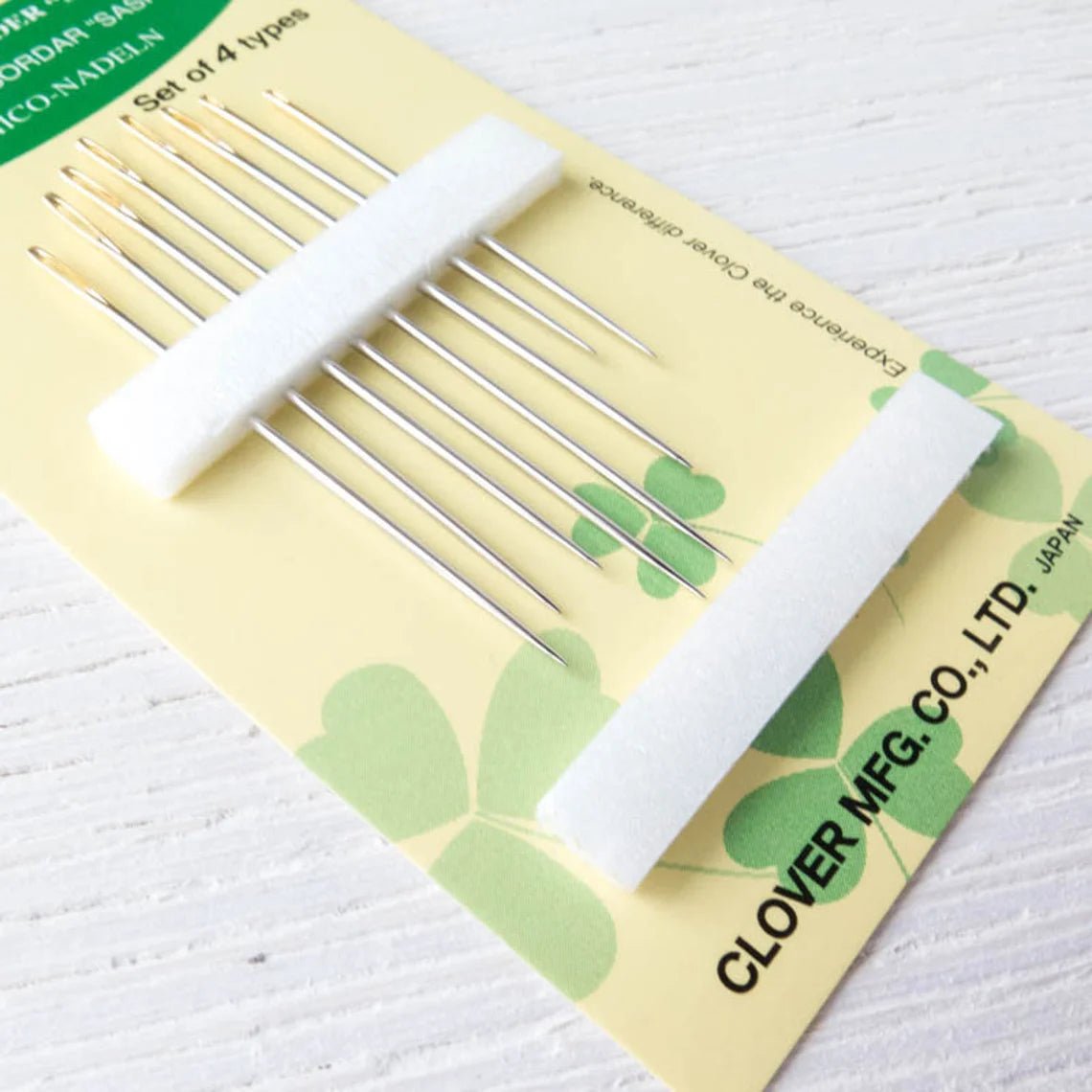 Clover Sashiko Hand Sewing Needles 8 ct