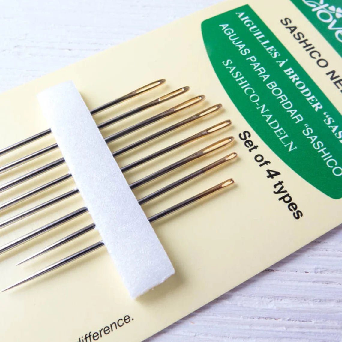 Clover Sashiko Hand Sewing Needles 8 ct