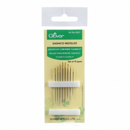 Clover Sashiko Hand Sewing Needles 8 ct
