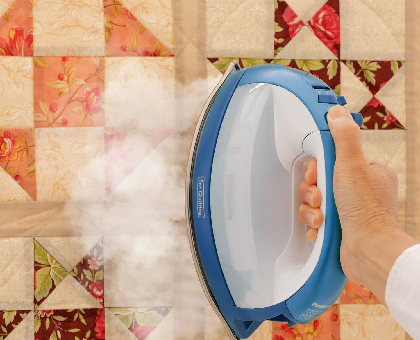 Cordless Steam Iron Panasonic 360 Freestyle Blue - Quality Sewing & Vacuum