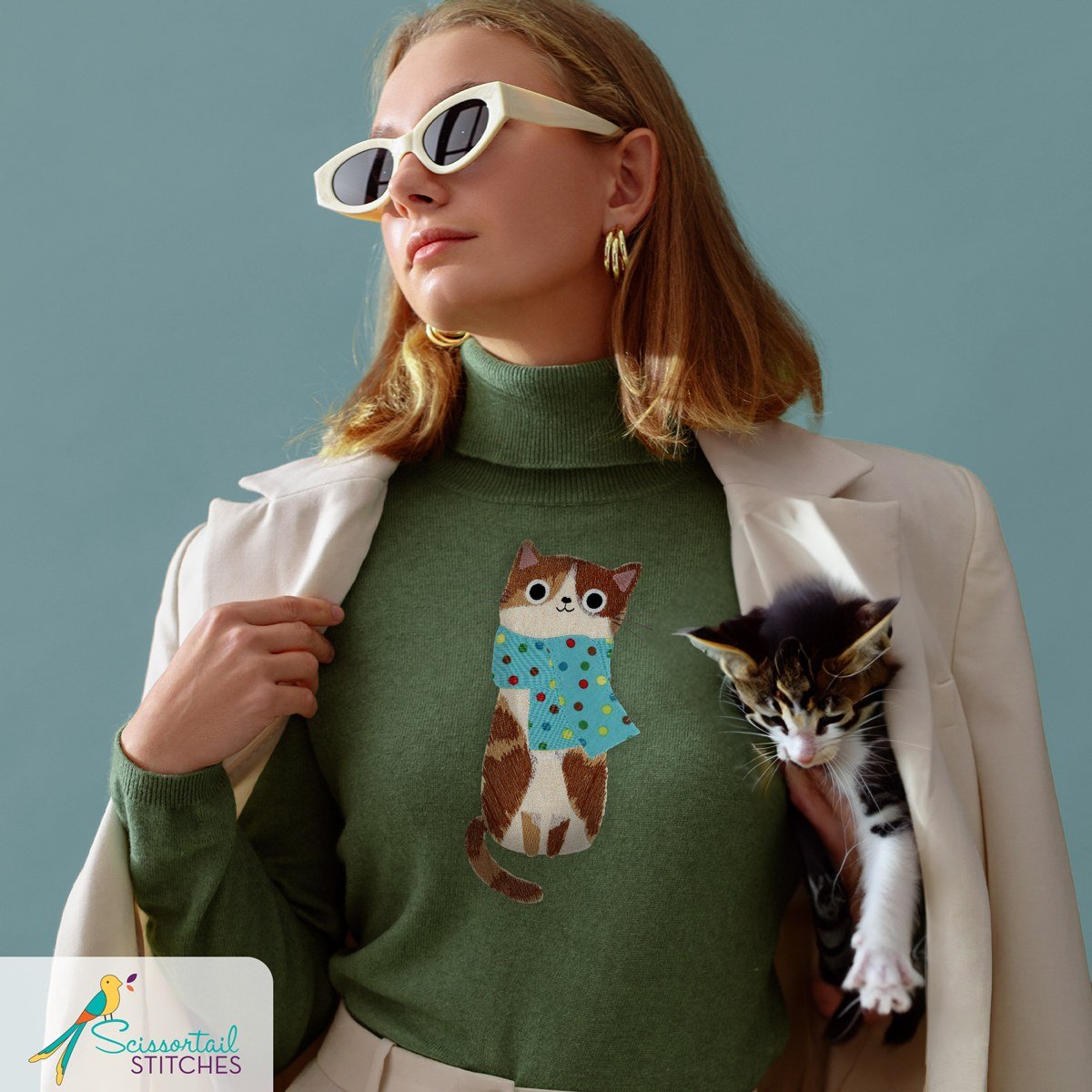 Cozy Cats Embroidery Design Collection by OESD