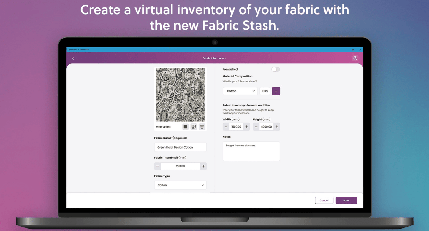 Creativate Embroidery Software