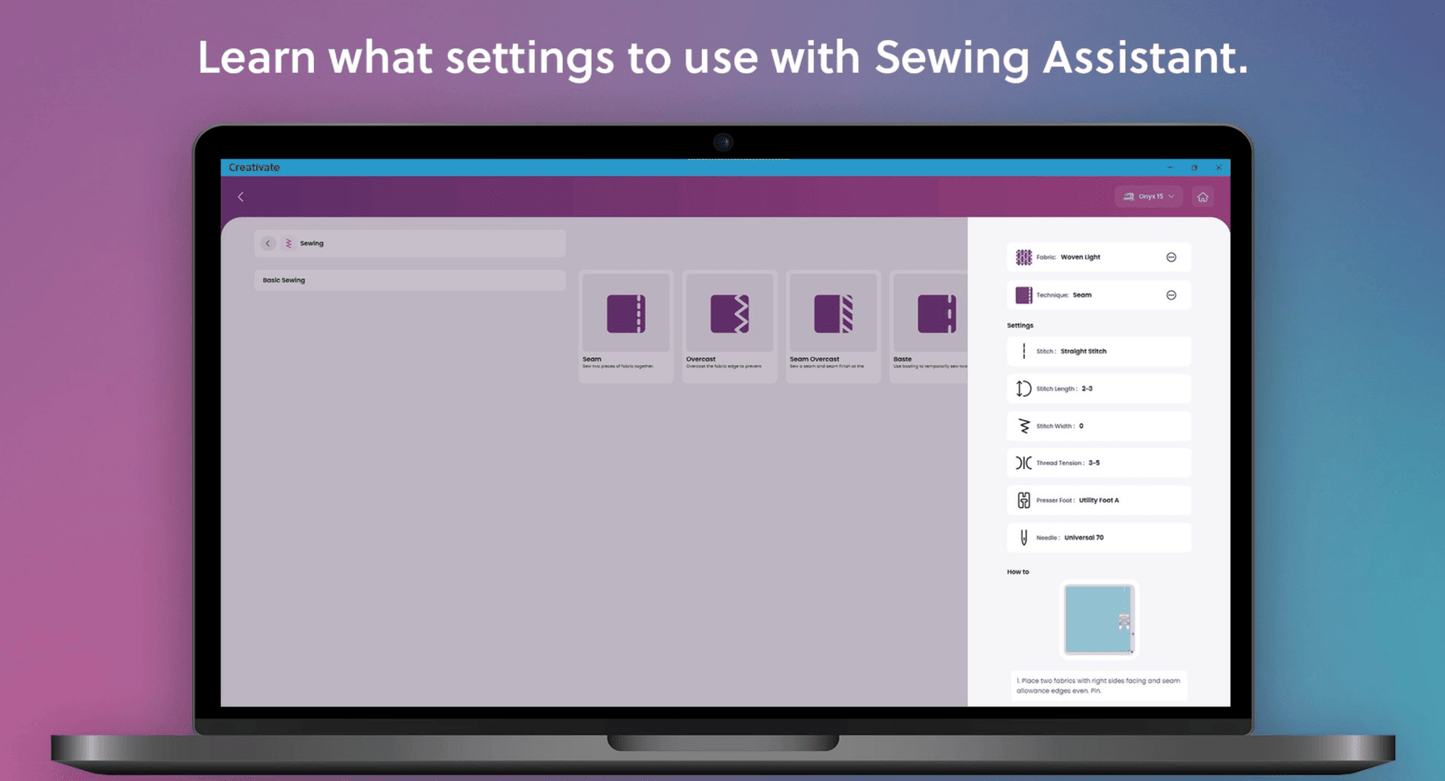 Creativate Embroidery Software