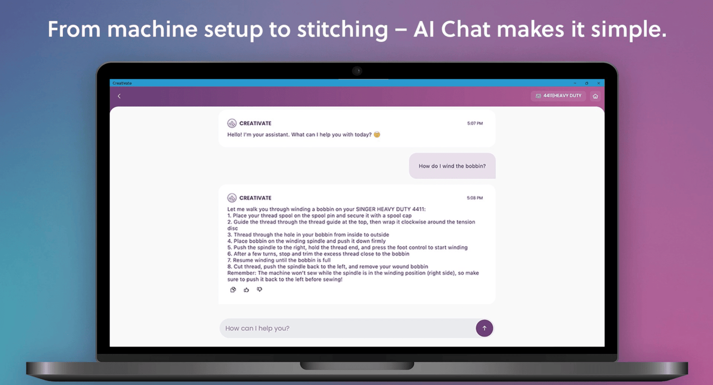 Creativate Embroidery Software