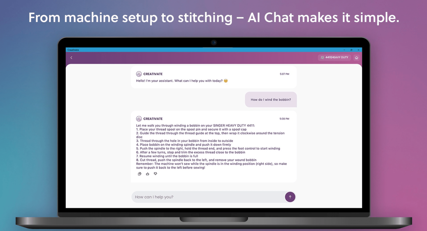 Creativate Embroidery Software