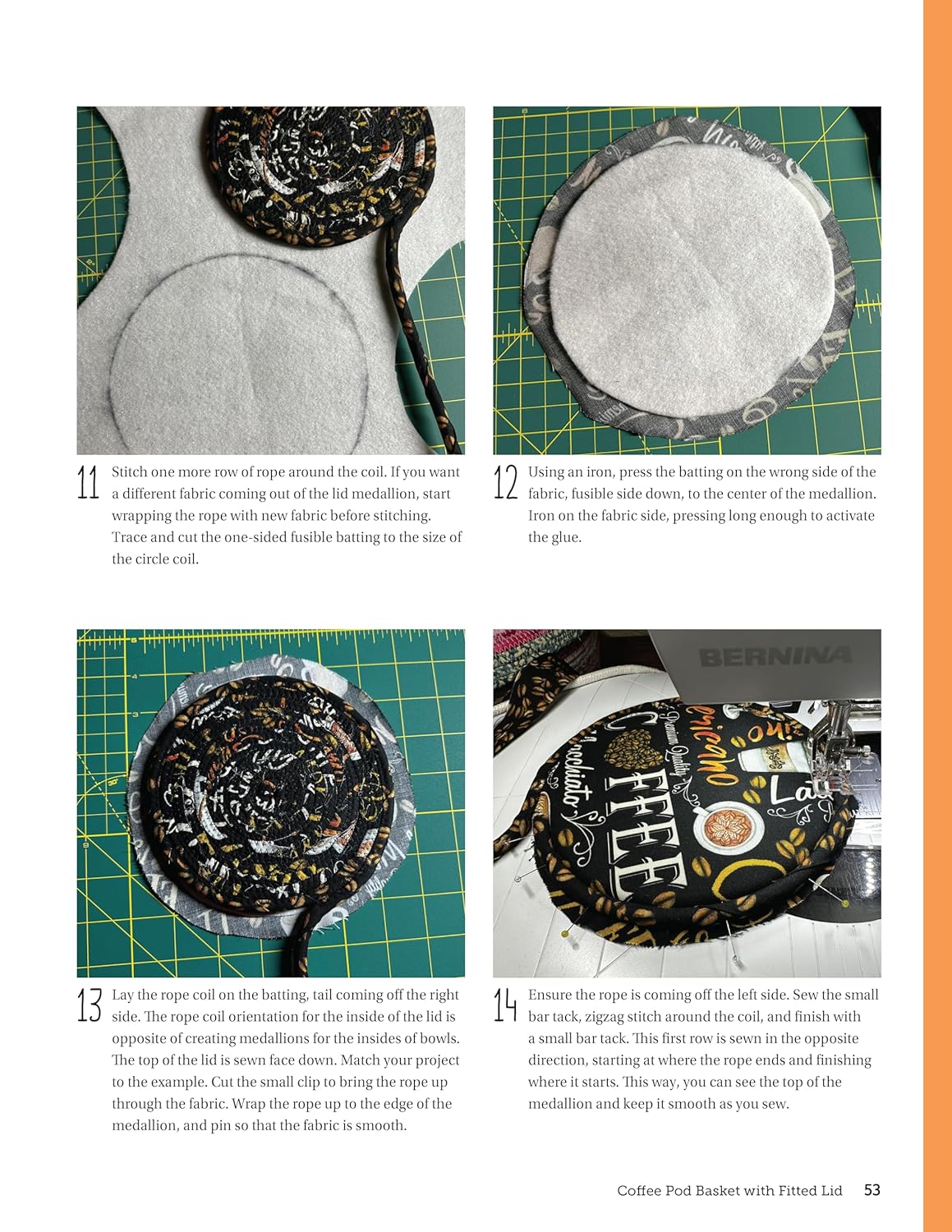 Creative Zigzag Rope Sewing Book