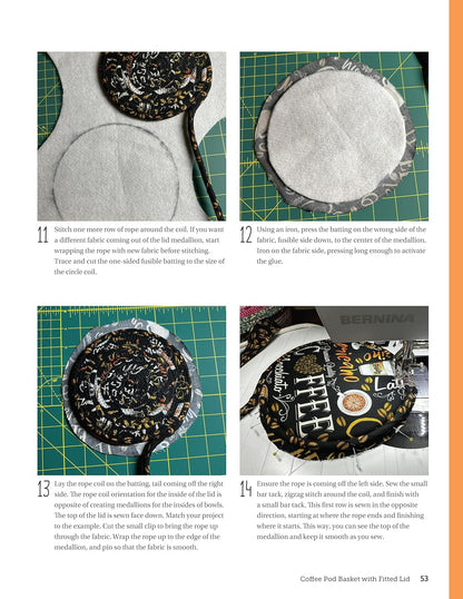 Creative Zigzag Rope Sewing Book