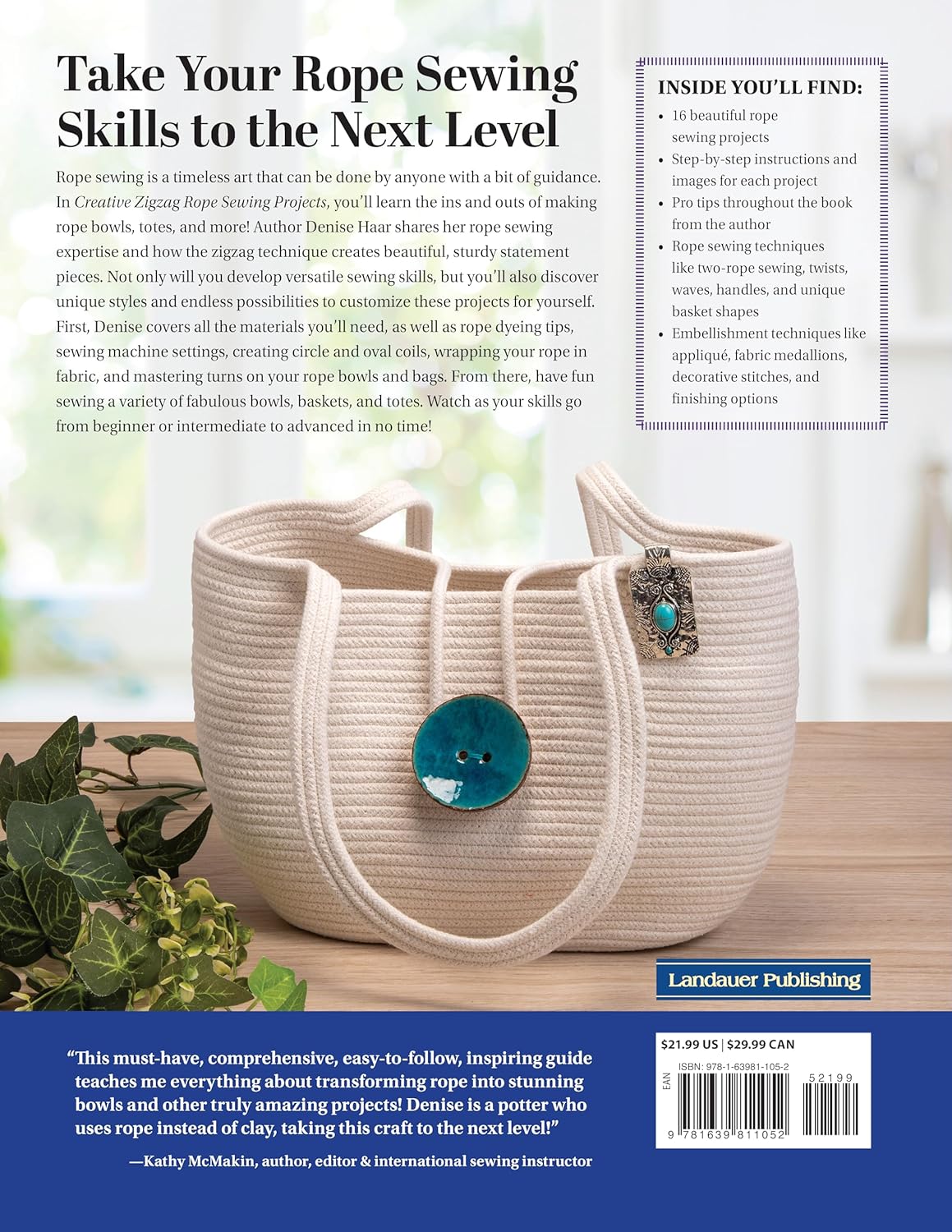 Creative Zigzag Rope Sewing Book