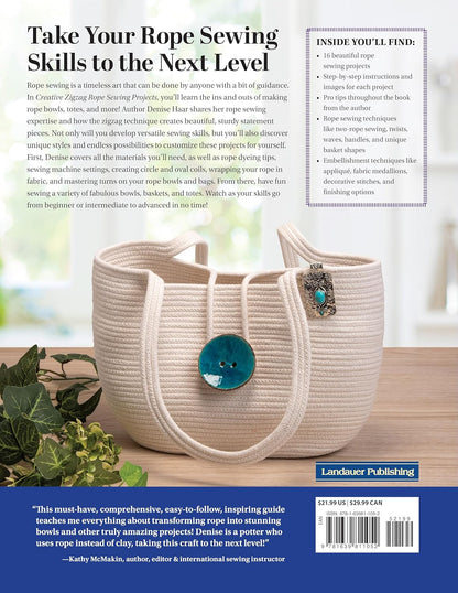 Creative Zigzag Rope Sewing Book