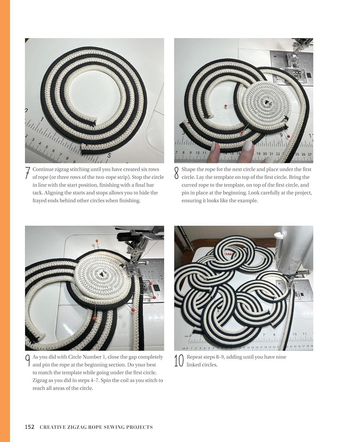 Creative Zigzag Rope Sewing Book