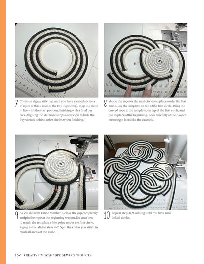 Creative Zigzag Rope Sewing Book