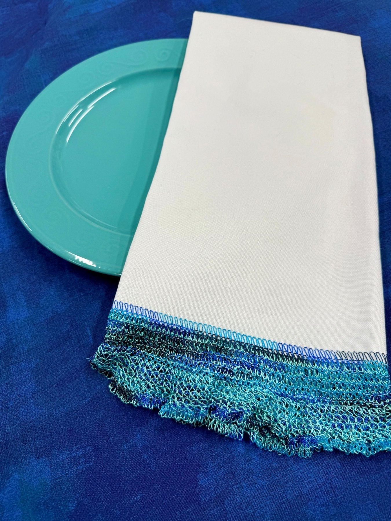 Crochet Edged Tea Towel Class