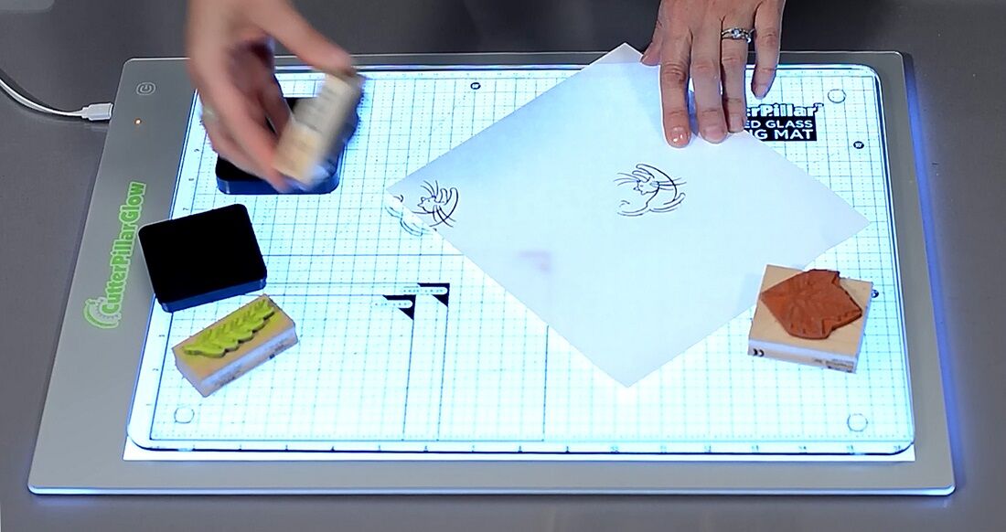 CutterPillar Tempered Glass Glow Mat Add-on