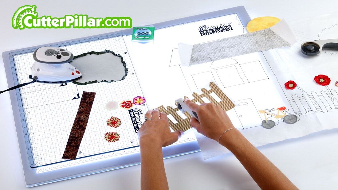 CutterPillar Tempered Glass Glow Mat Add-on