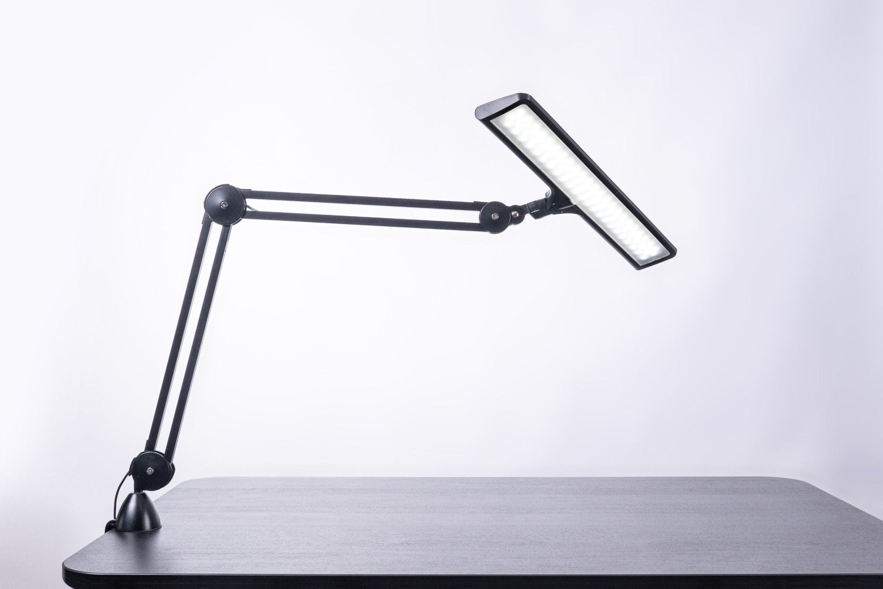 Daylight Lumi LED Desk Lamp - Satin Black Task Lighting