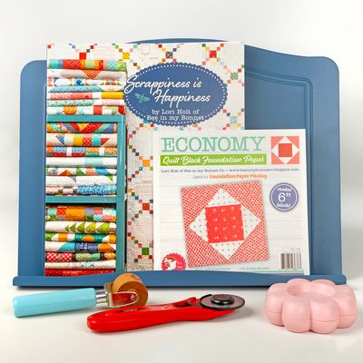 Denim Bee's Knees Book Stand by Lori Holt