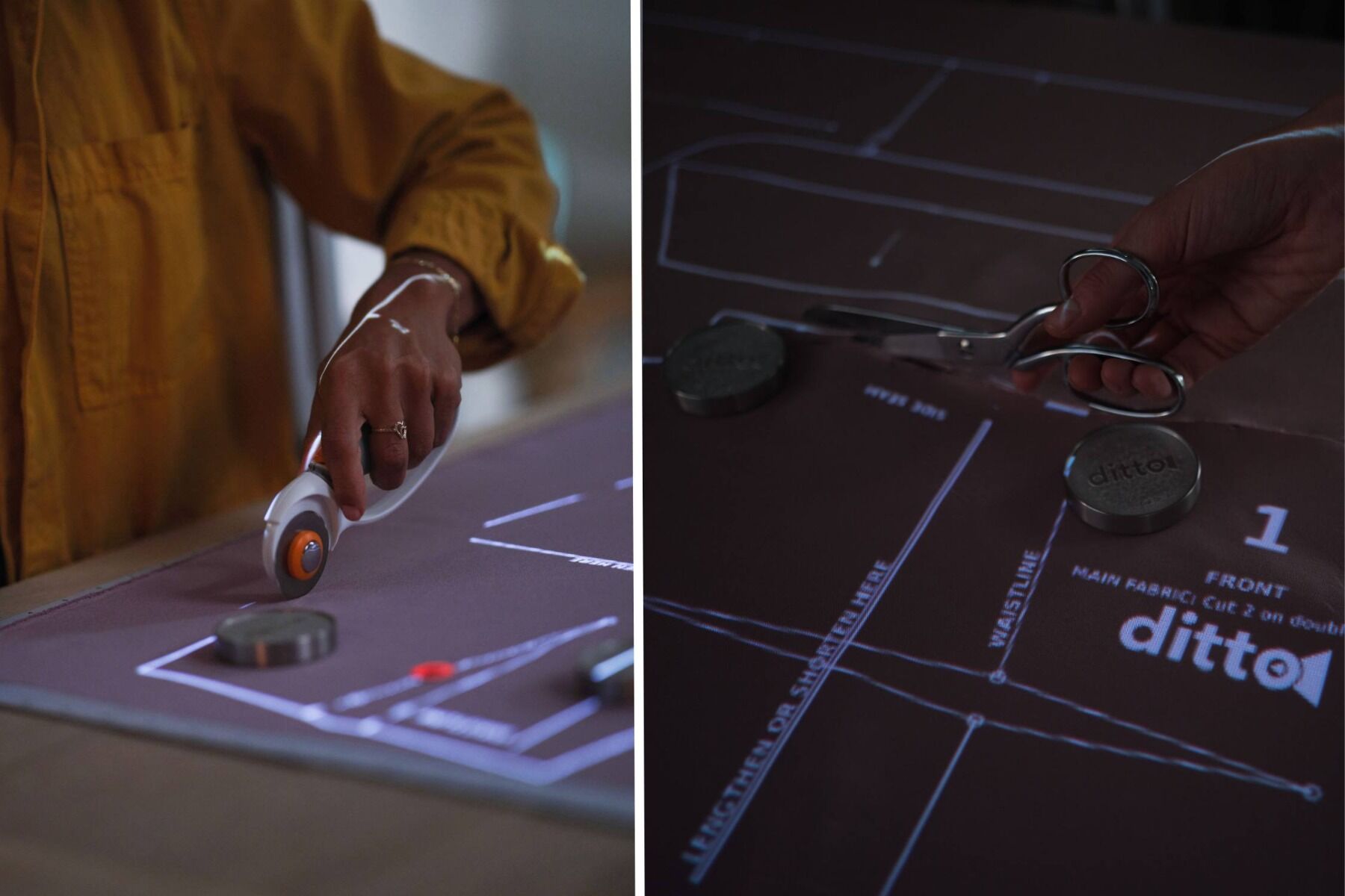 Ditto Pattern Projector – Digital, Customizable Sewing