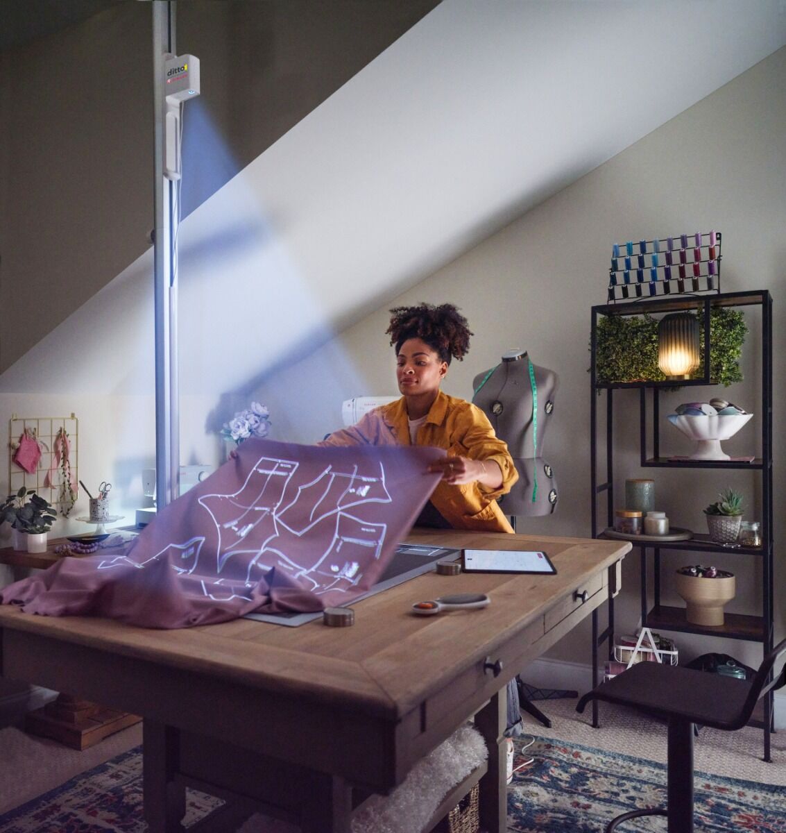 Ditto Pattern Projector – Digital, Customizable Sewing