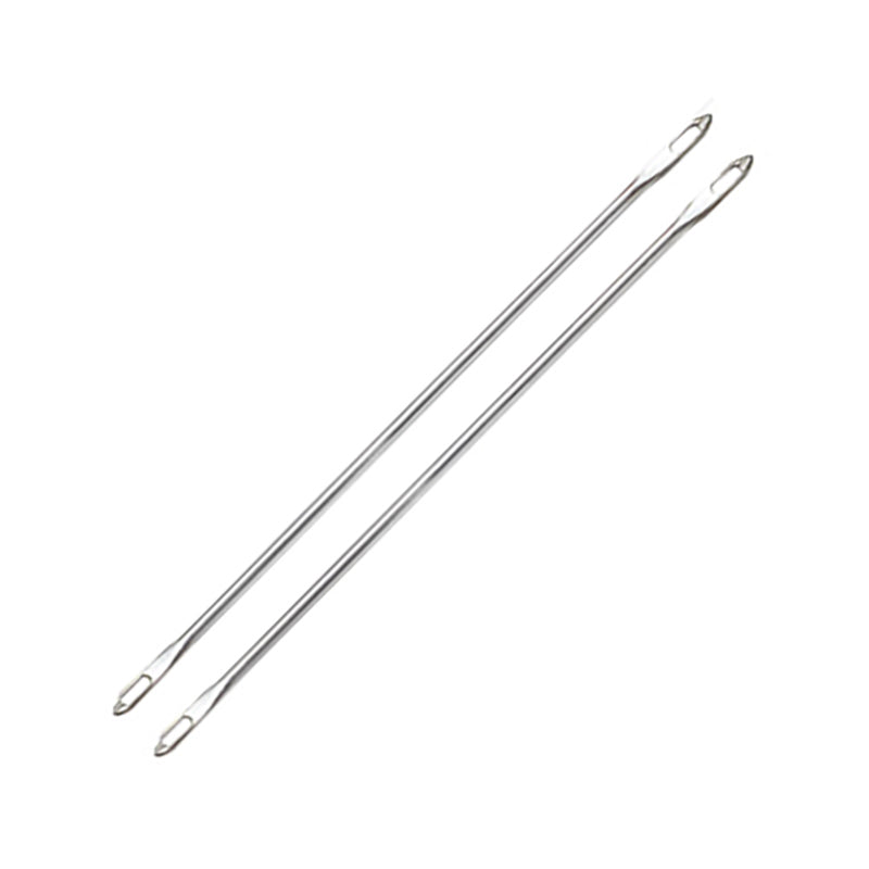 Double-Eyed Needles 3 1/2" - Set of 2