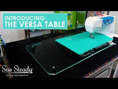 The Versa Table at half and full length - Quality Sewing & Vacuum