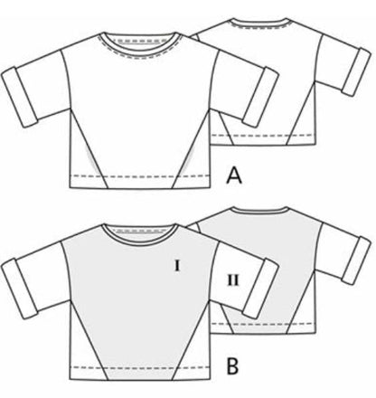 Drop Shoulder Sweatshirt Class