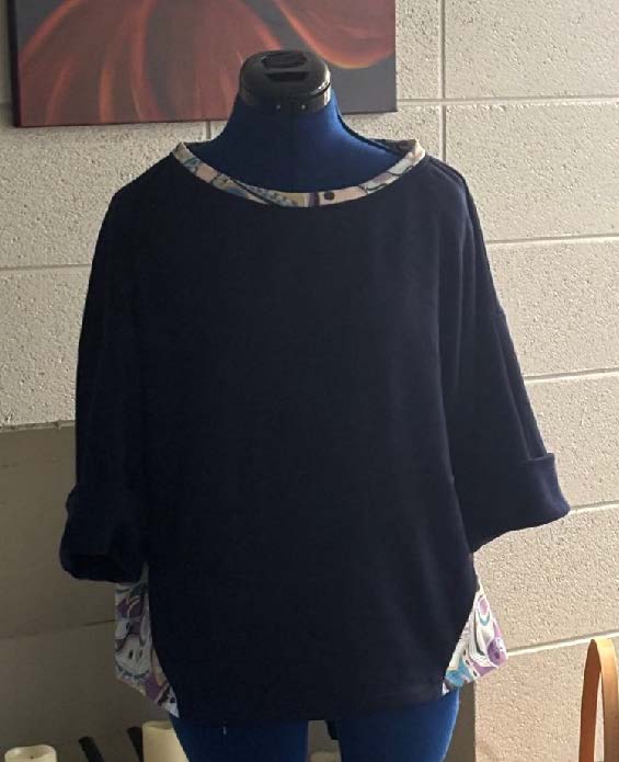 Drop Shoulder Sweatshirt Class