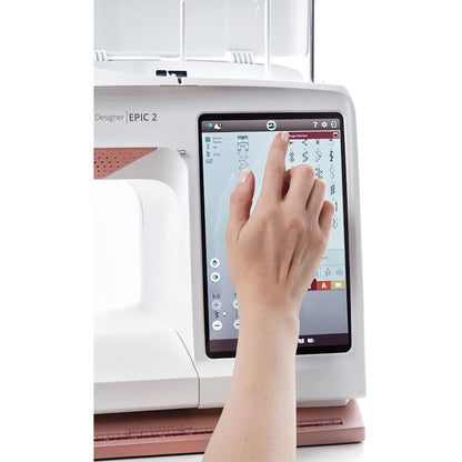 Husqvarna Viking Designer Epic 2 sewing, quilting and embroidery machine