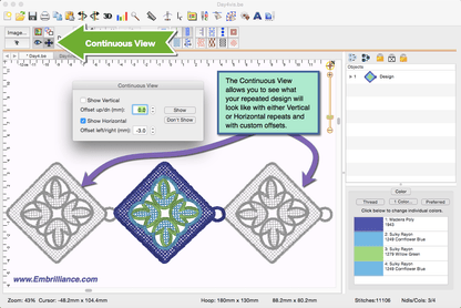 Embrilliance Thumbnailer Software - Quality Sewing & Vacuum