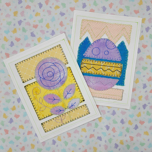 Embroidered Easter Greetings Class - Quality Sewing & Vacuum