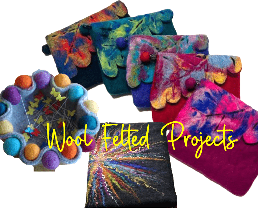 Felted Projects Class – Machine & Hand Techniques