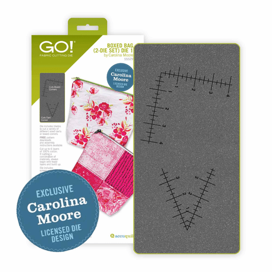 GO! Boxed Bag 2-Die Set by Carolina Moore