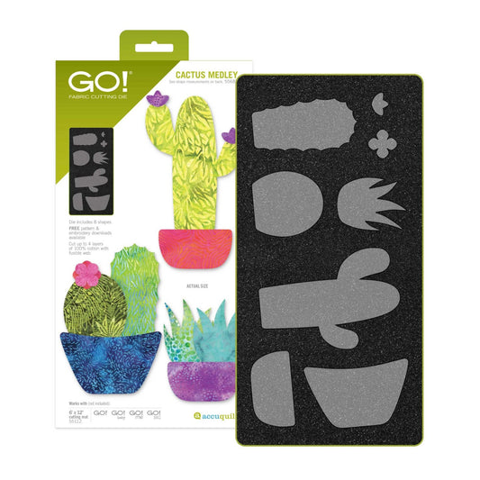 GO! Cactus Medley Die (Die to Try, June 2025)