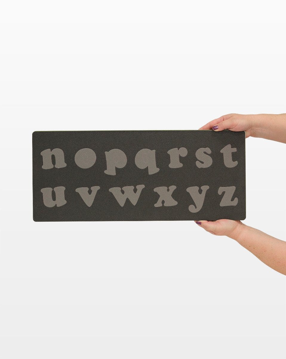 GO! Carefree Alphabet Lowercase Set (2-Die Set)