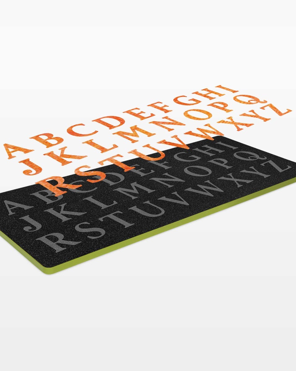 GO! Classic 2" Alphabet Uppercase Set Die