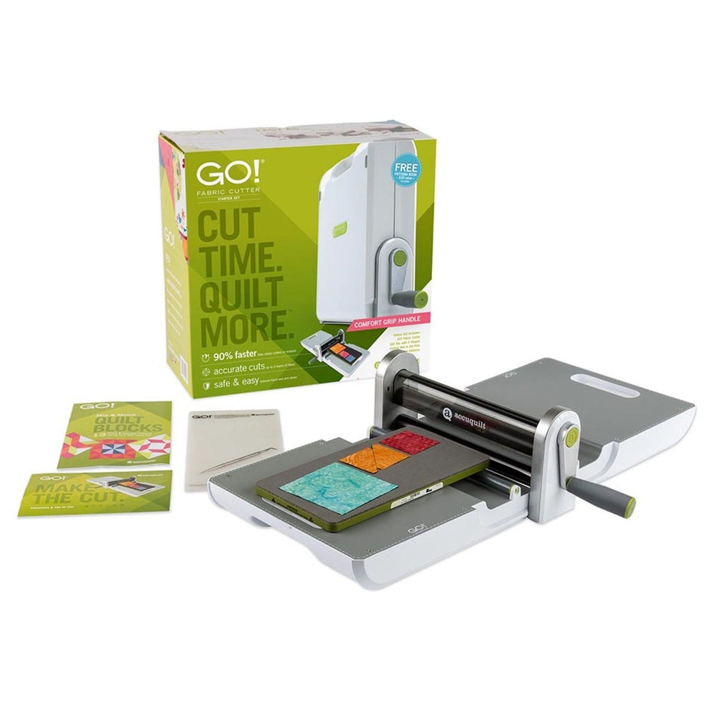 GO! Fabric Cutter Starter Set - Cut 90% Faster