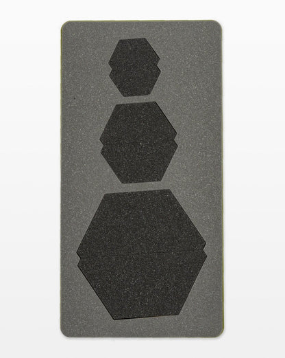 GO! Half Hexagon-1", 1 1/2", 2 1/2" Sides Die