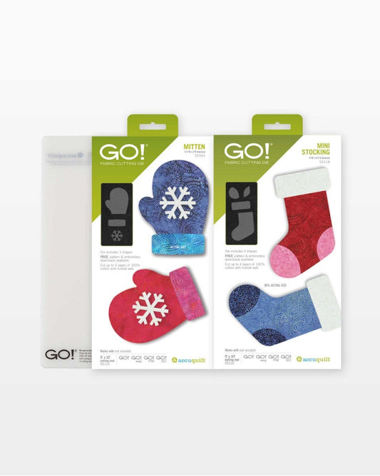 GO! Mini Stocking & Mitten Die Bundle