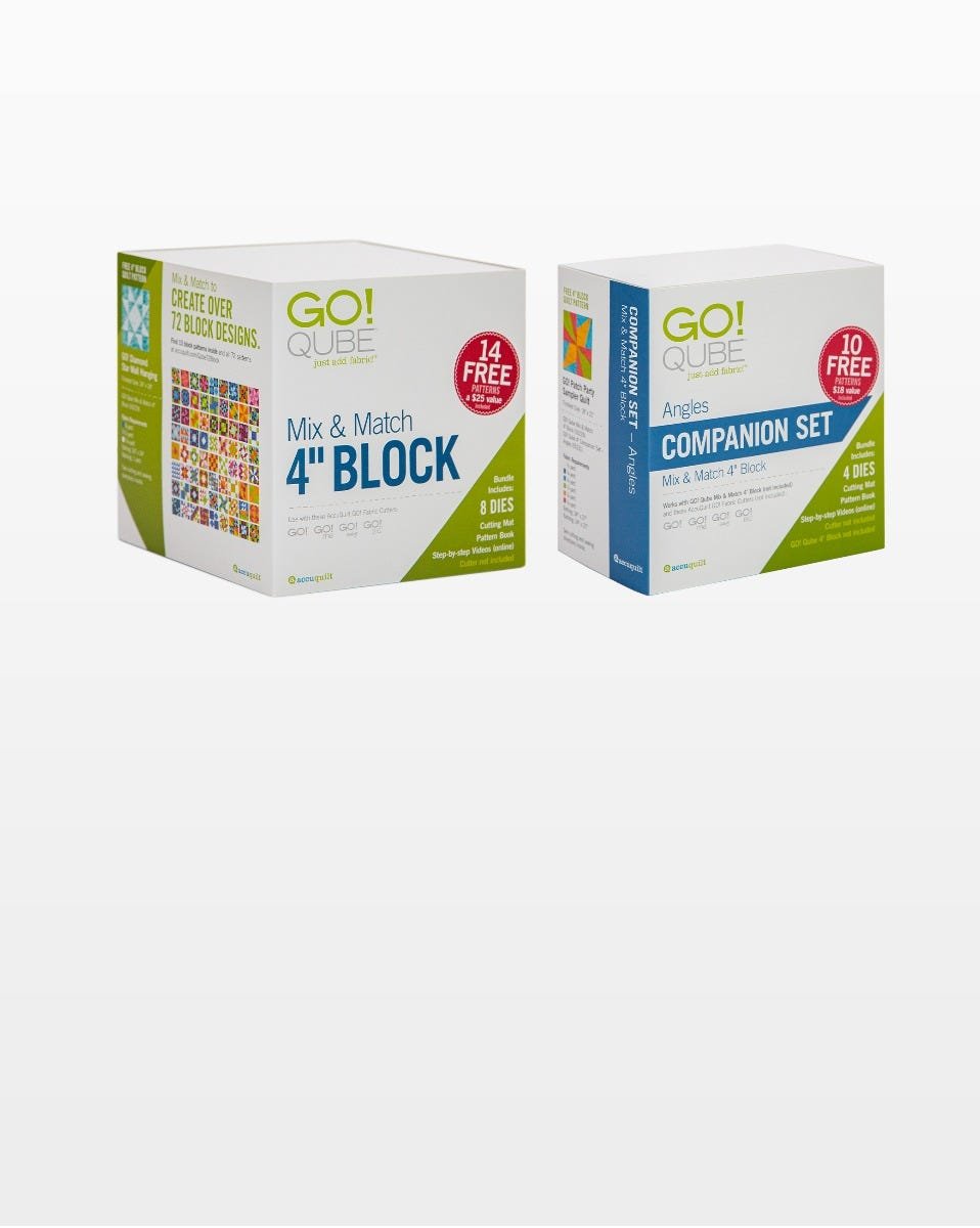 GO! Qube 4" Companion Set-Angles