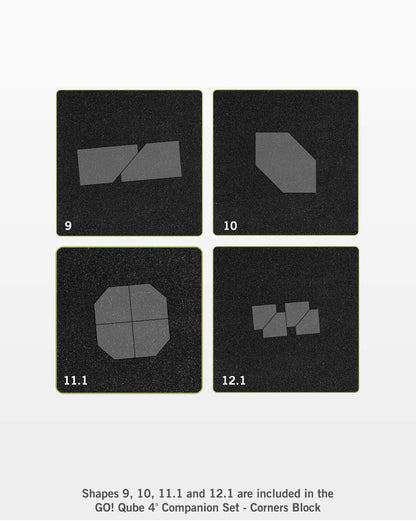 GO! Qube 4" Companion Set-Corners