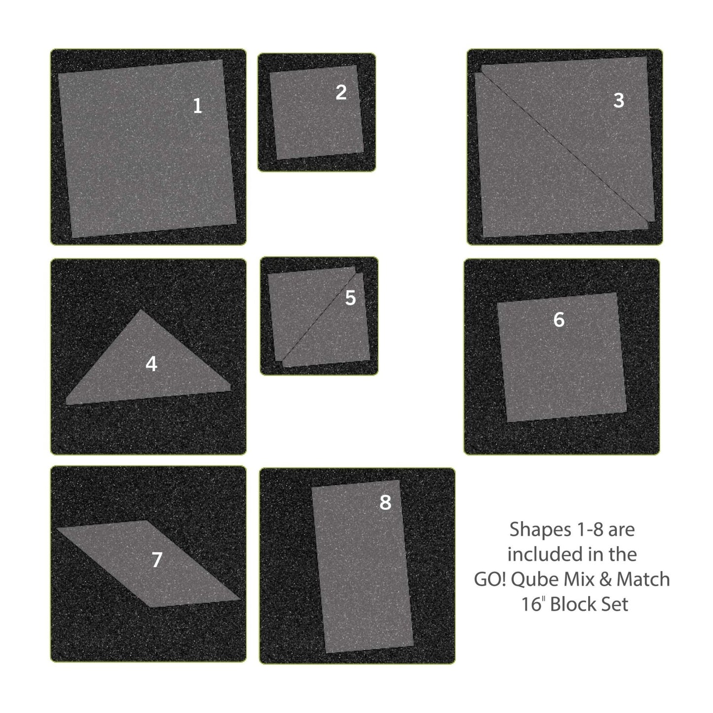 GO! Qube Mix & Match 16" Block