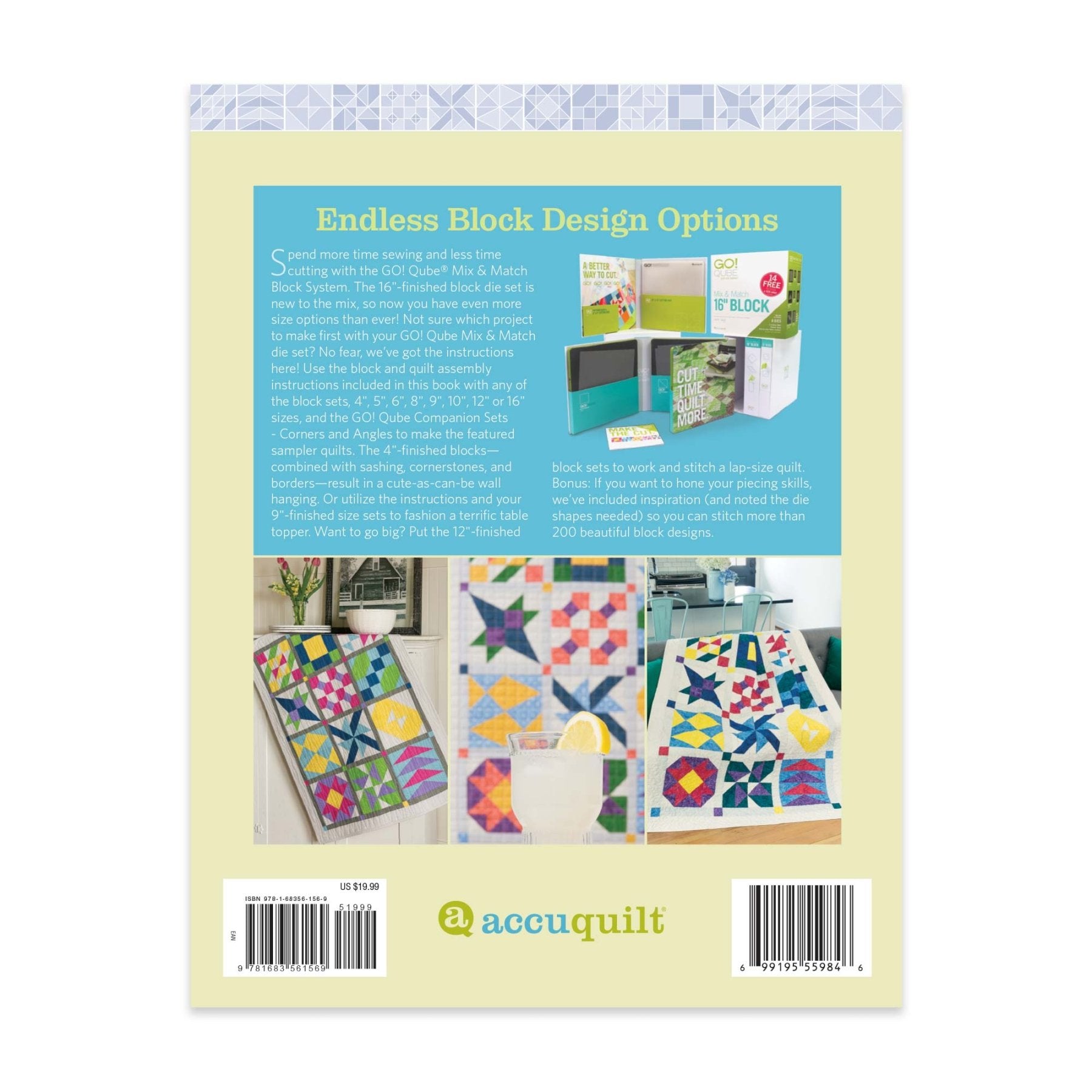 Matchblock Book GO! Qube Mix & Match Block System Pattern Book – 2nd Edition
