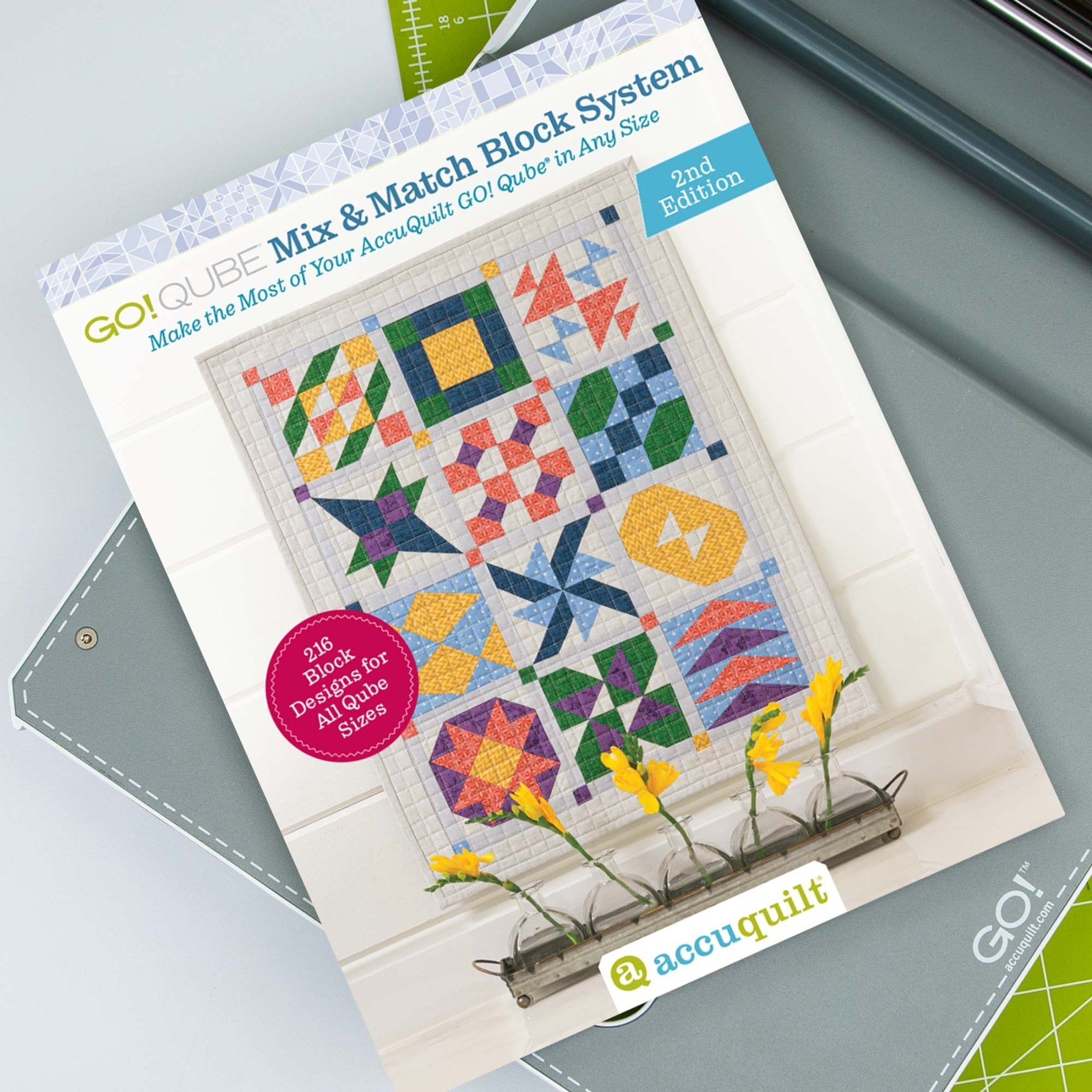Matchblock Book GO! Qube Mix & Match Block System Pattern Book – 2nd Edition