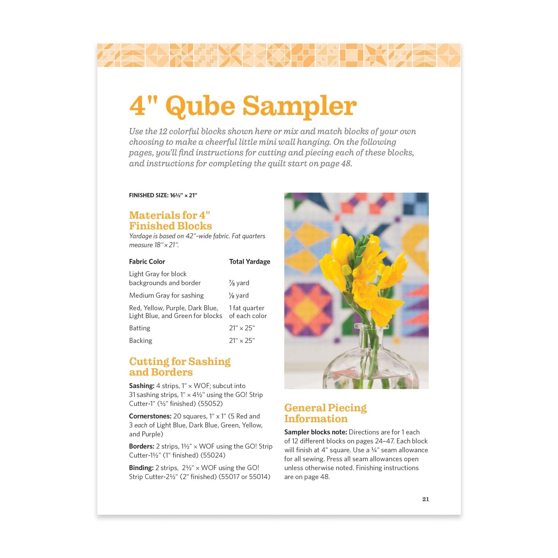 Matchblock Book GO! Qube Mix & Match Block System Pattern Book – 2nd Edition
